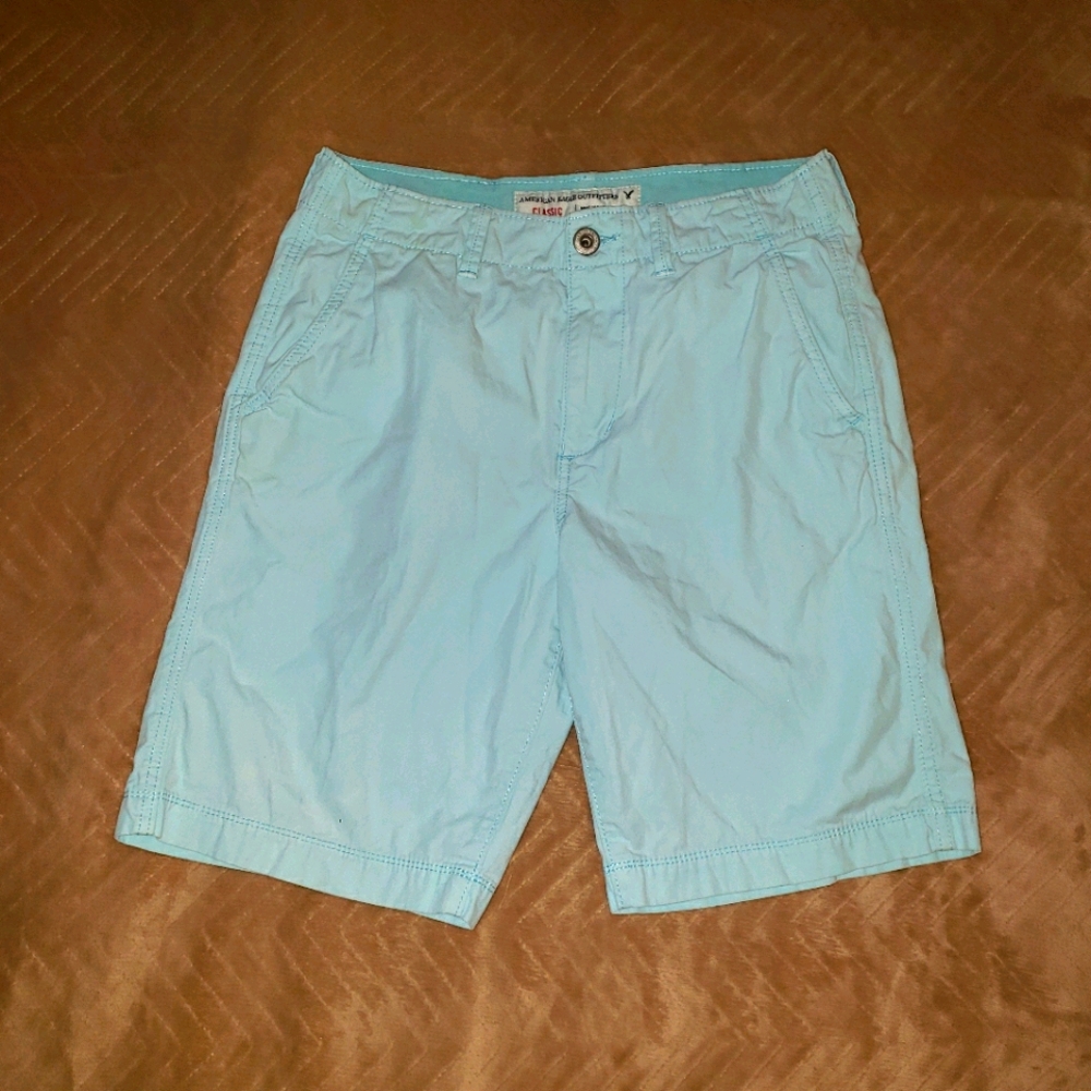 American Eagle Outfitters Aqua Classic Shorts